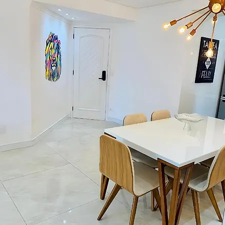 Apartamento top de linha praia da enseada Guarujá Exterior foto